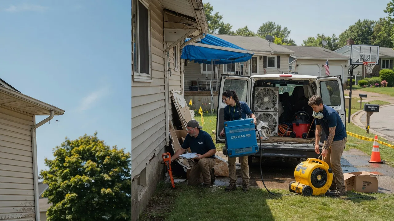 Ceiling Leak Cleanup in Nanticoke, MD near me