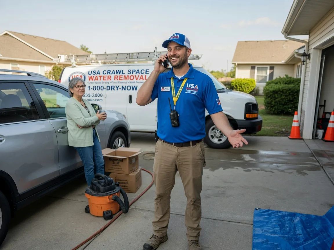 Crawl Space Water Removal Nanticoke, MD FAQs